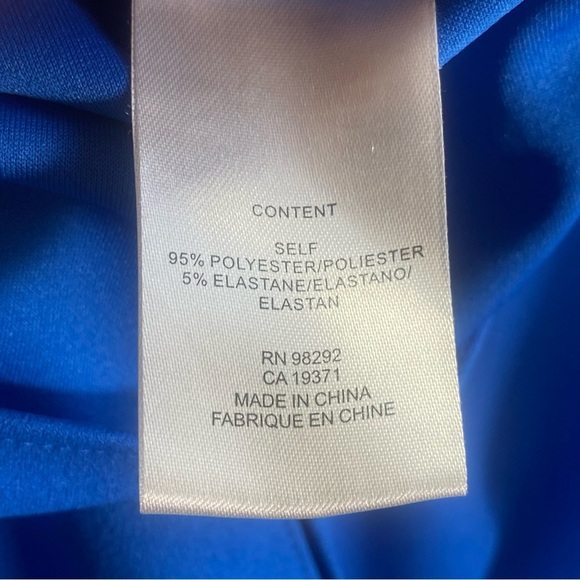 Women’s Tibi Structured Blouse in Blue. Size 4. - Picture 10 of 13